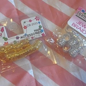 Gold & Silver Jewelry for Braids and Locs